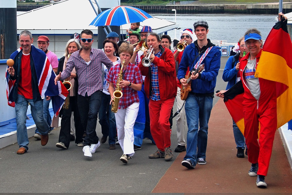 Big Band KNAPP DANEBEN in South Tyneside, England